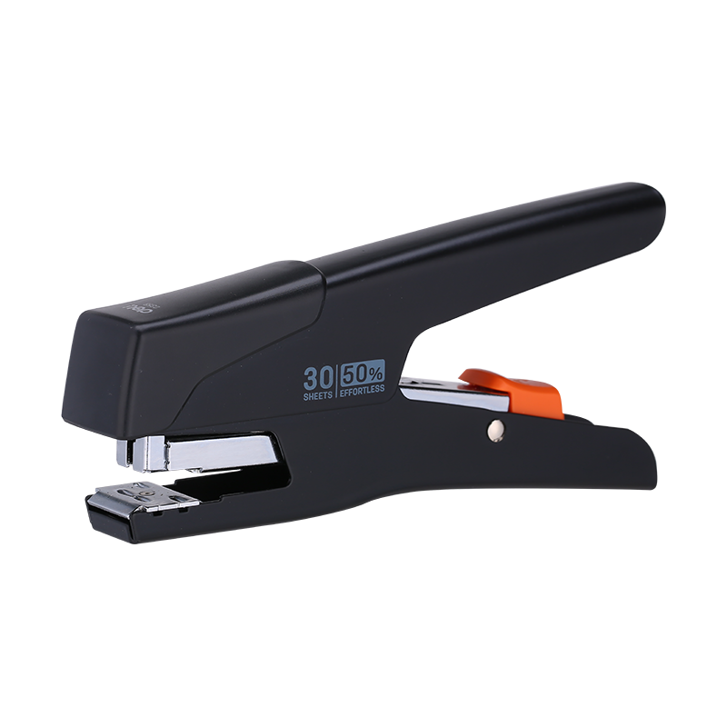 E0358 Black Effortless Plier Stapler 30sheets Deli